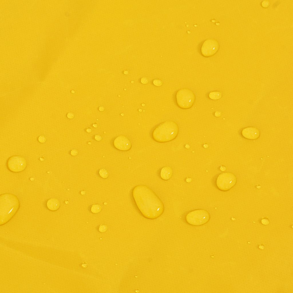 Hunde Regenmantel mit Reflexstreifen Polyester Gelb XL