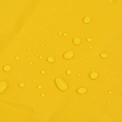 Hunde Regenmantel mit Reflexstreifen Polyester Gelb XL