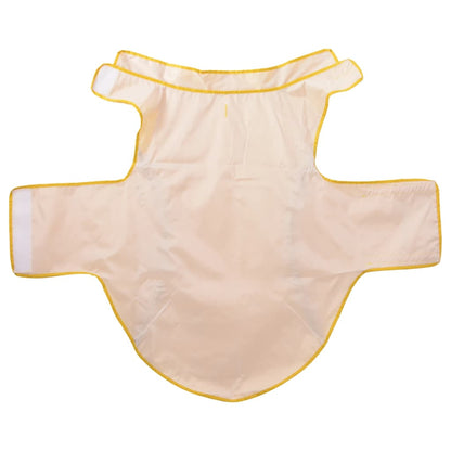 Hunde Regenmantel mit Reflexstreifen Polyester Gelb 3XL