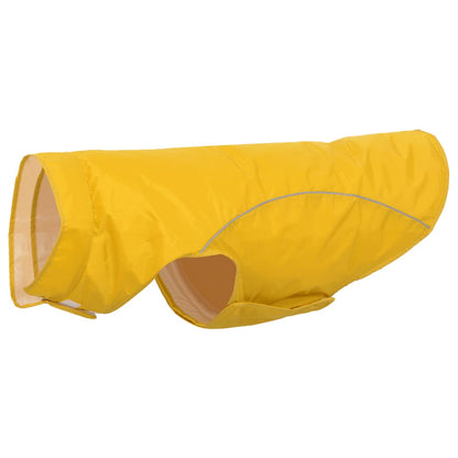 Hunde Regenmantel mit Reflexstreifen Polyester Gelb 4XL