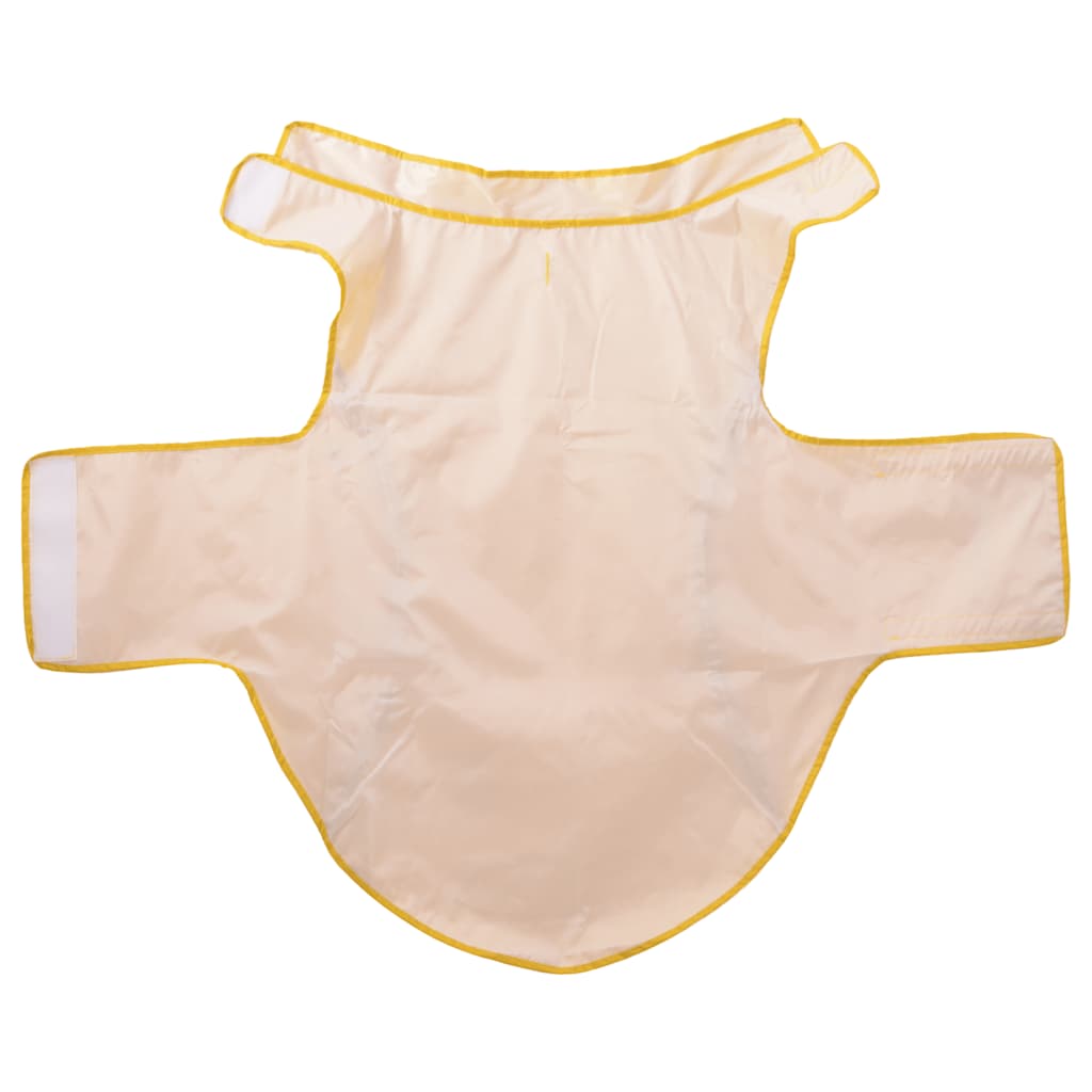 Hunde Regenmantel mit Reflexstreifen Polyester Gelb 4XL