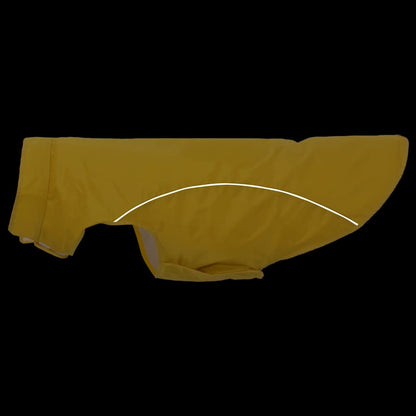 Hunde Regenmantel mit Reflexstreifen Polyester Gelb 4XL