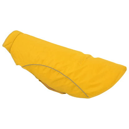 Hunde Regenmantel mit Reflexstreifen Polyester Gelb 4XL