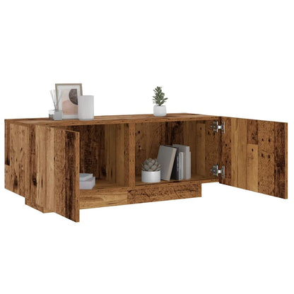 Nachttisch Altholz-Optik 100x35x40 cm Holzwerkstoff