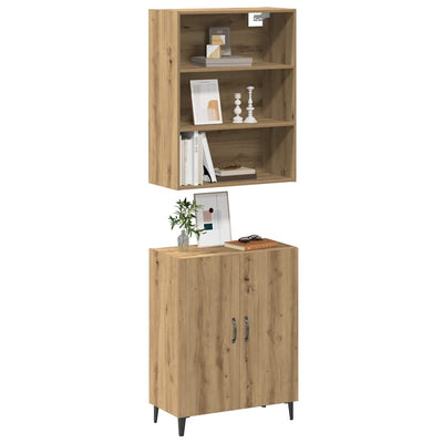 Sideboard mit Wandschrank Artisan-Eiche Holzwerkstoff