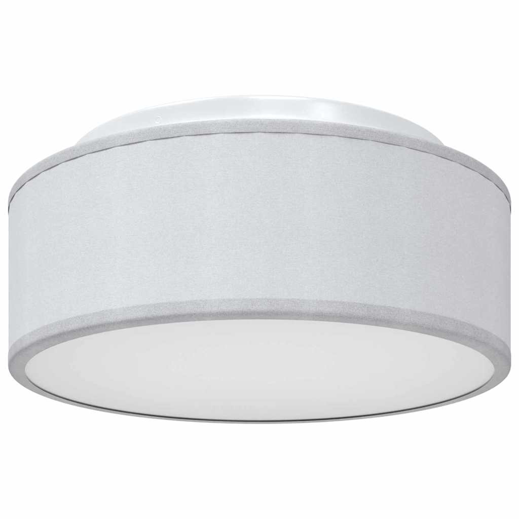 Deckenlampe Grau 30 x 13.5 cm Stoff