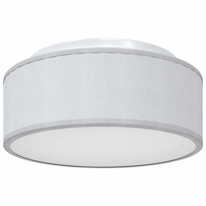 Deckenlampe Grau 30 x 13.5 cm Stoff