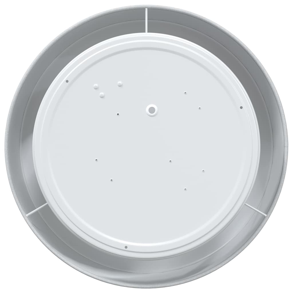 Deckenlampe Grau 30 x 13.5 cm Stoff