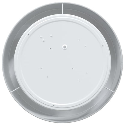 Deckenlampe Grau 30 x 13.5 cm Stoff