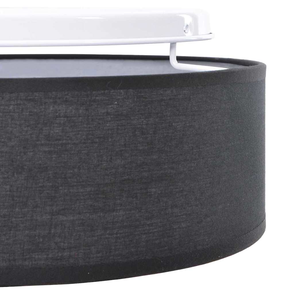Deckenlampe Schwarz 38 x 13.5 cm Stoff