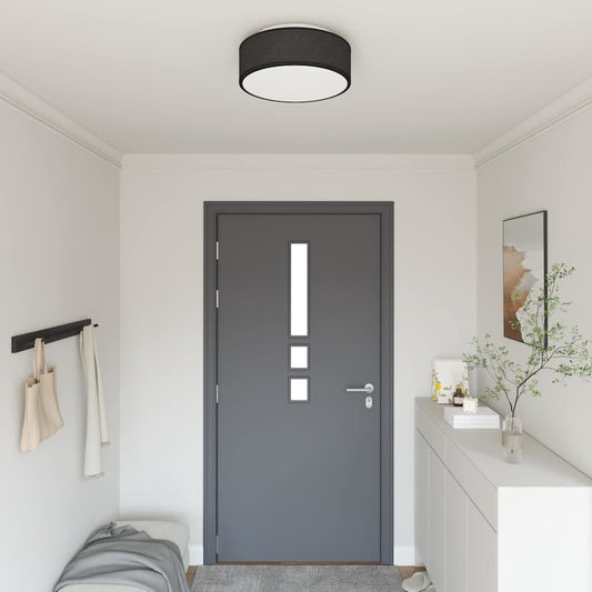 Deckenlampe Schwarz 38 x 13.5 cm Stoff