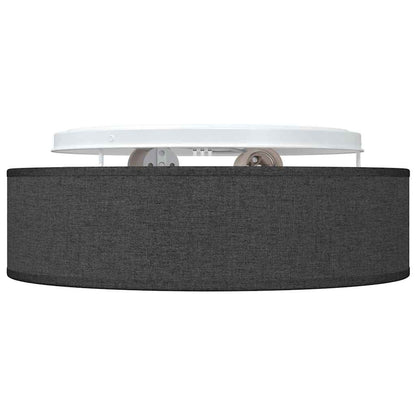 Deckenlampe Schwarz 38 x 13.5 cm Stoff