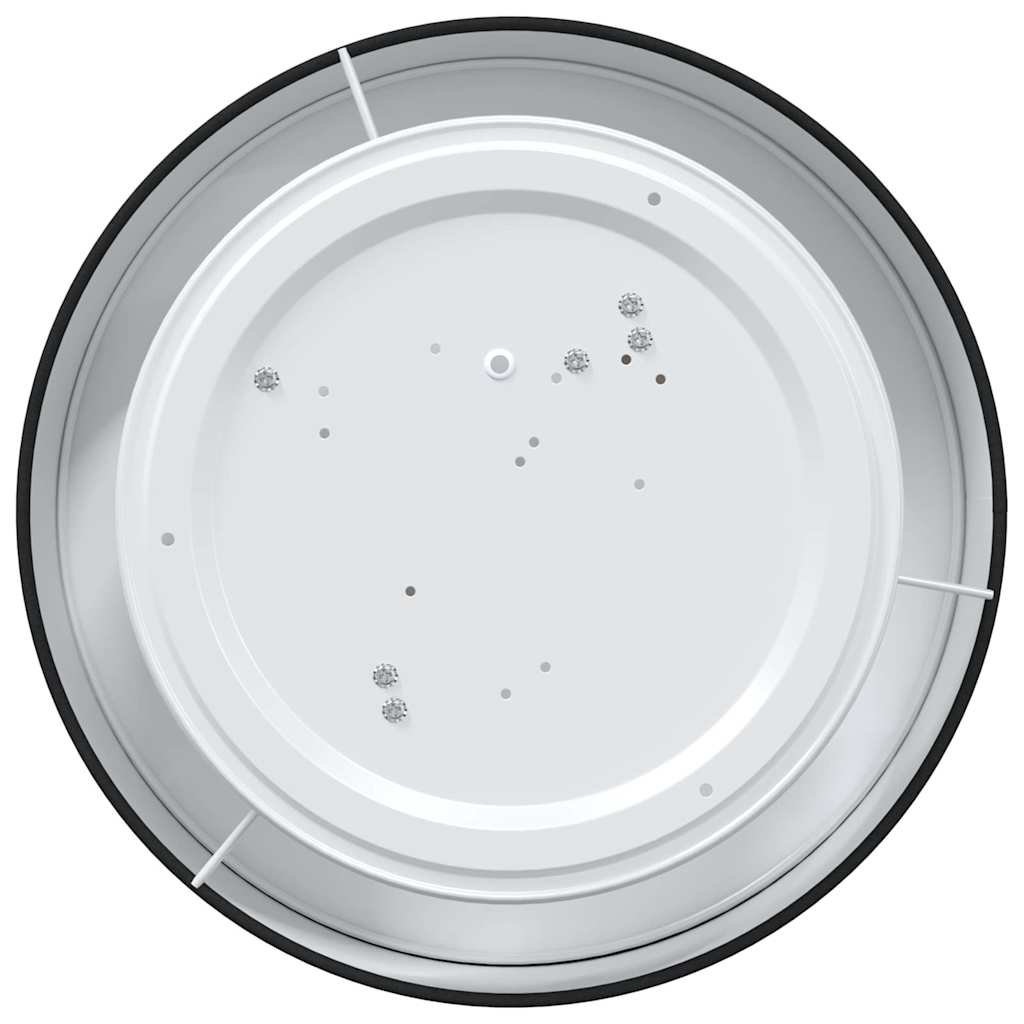 Deckenlampe Schwarz 38 x 13.5 cm Stoff