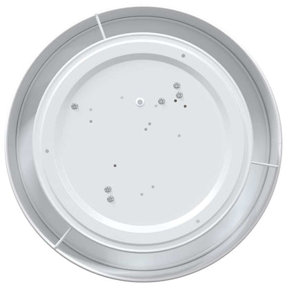 Deckenlampe Weiß 38 x 13.5 cm Stoff