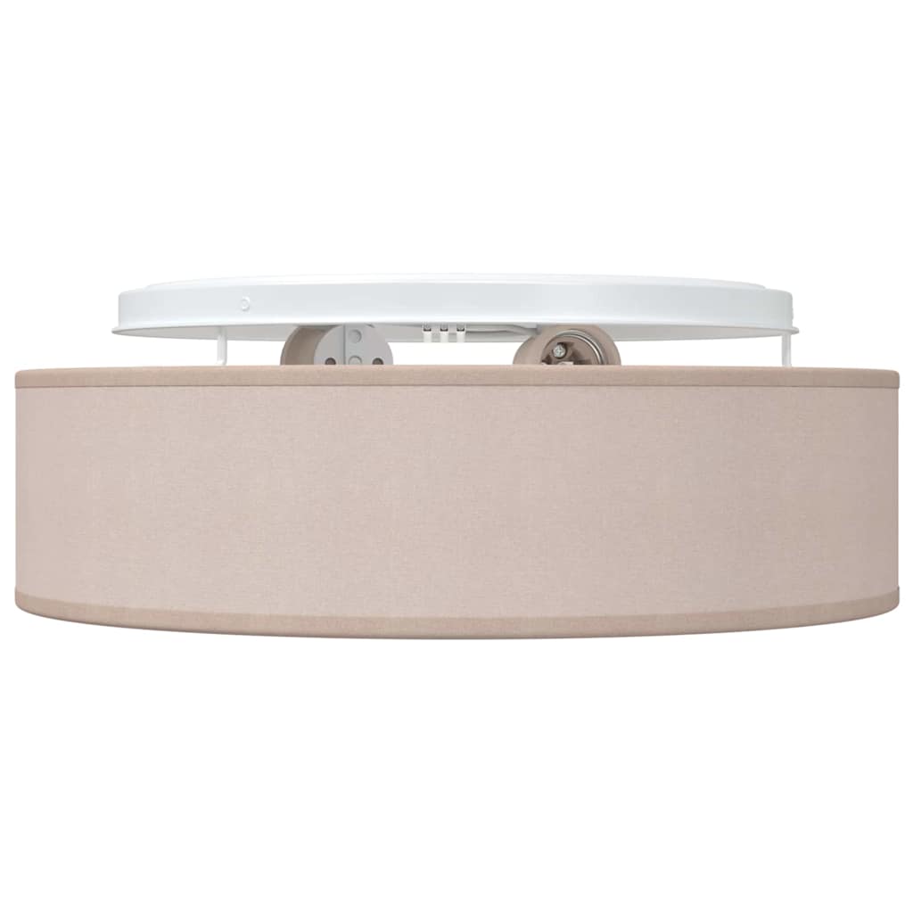 Deckenlampe Taupe 38 x 13.5 cm Stoff