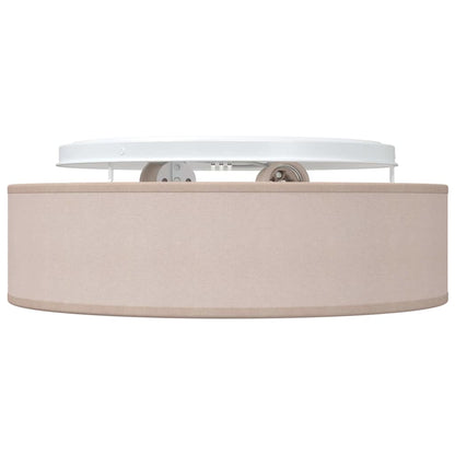 Deckenlampe Taupe 38 x 13.5 cm Stoff