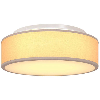 Deckenlampe Taupe 38 x 13.5 cm Stoff