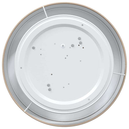 Deckenlampe Taupe 38 x 13.5 cm Stoff