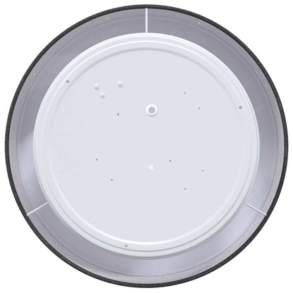 Deckenlampe Schwarz 30 x 13.5 cm Stoff