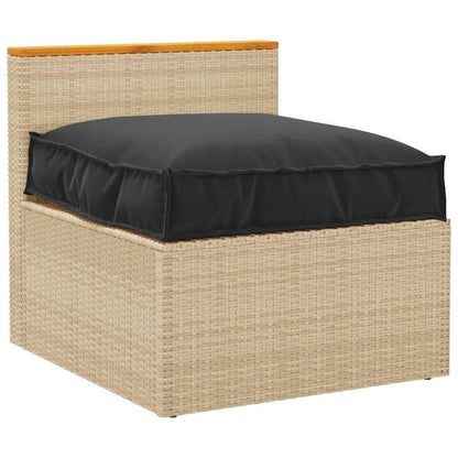 Kissen Schwarz 70 x 70 x 12 cm Oxford-Stoff