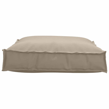 Kissen Taupe 70 x 70 x 12 cm Oxford-Stoff