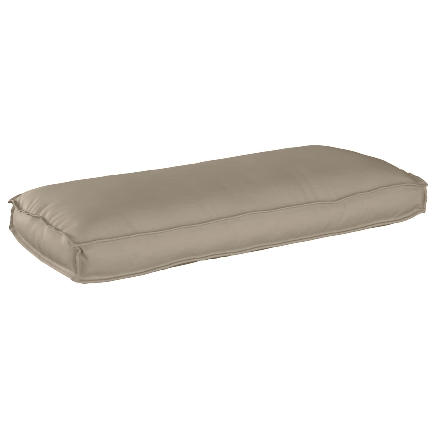Kissen Taupe 120 x 50 x 12 cm Oxford-Stoff