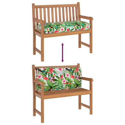 Kissen Floral Mehrfarbig 120 x 50 x 12 cm Oxford-Stoff