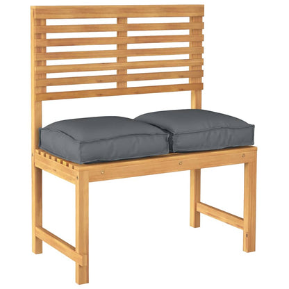 Kissen 2 pcs Anthrazit 40 x 40 x 8 cm Oxford-Stoff