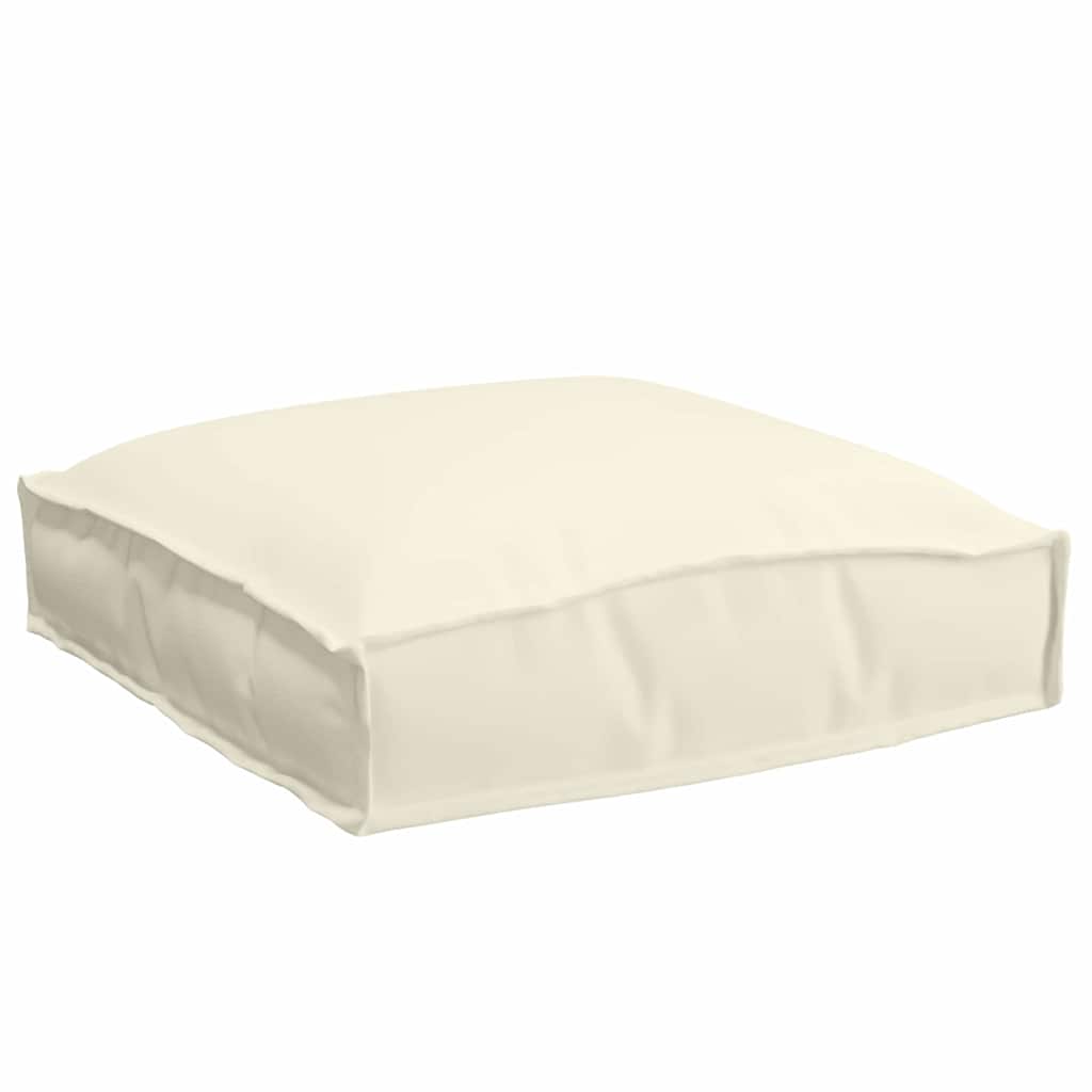 Kissen 2 pcs Creme 40 x 40 x 8 cm Oxford-Stoff