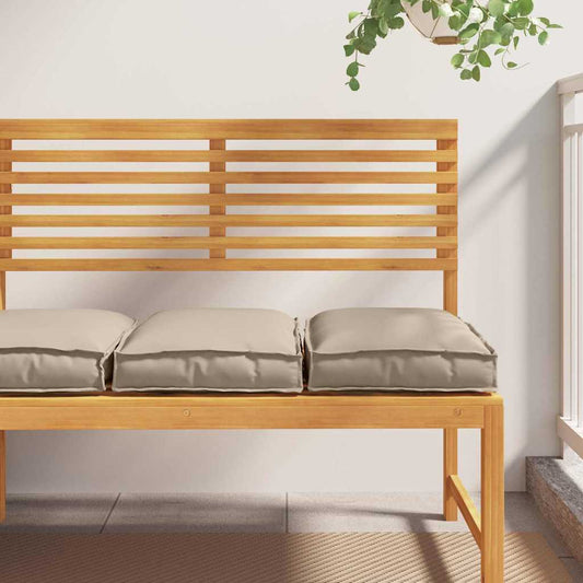 Kissen 2 pcs Taupe 40 x 40 x 8 cm Oxford-Stoff