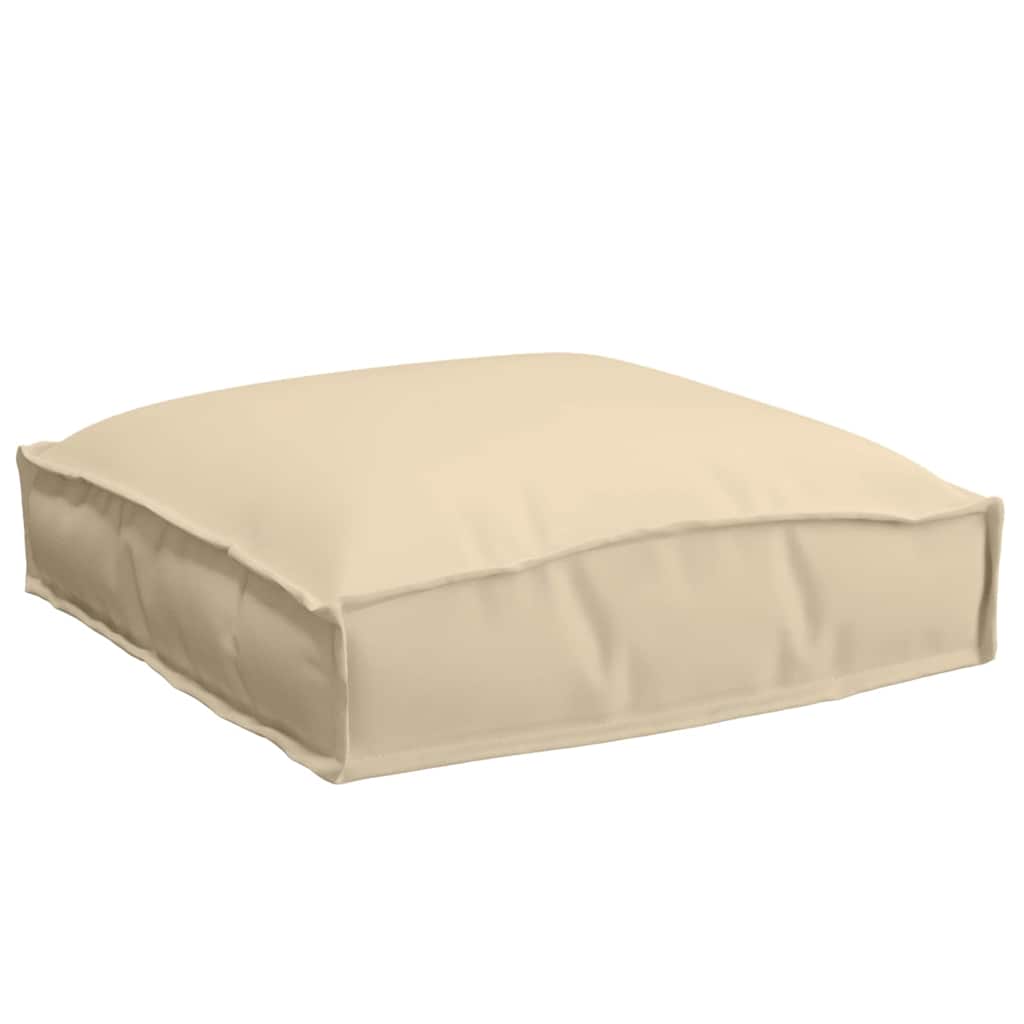 Kissen 4 pcs Beige 40 x 40 x 8 cm Oxford-Stoff