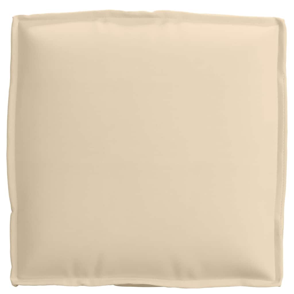 Kissen 4 pcs Beige 40 x 40 x 8 cm Oxford-Stoff