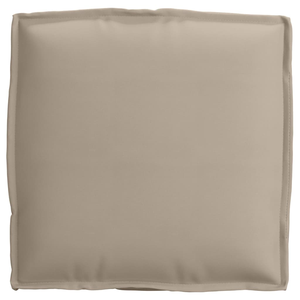 Kissen 4 pcs Taupe 40 x 40 x 8 cm Oxford-Stoff
