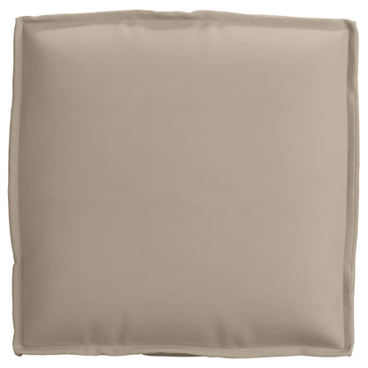 Kissen 4 pcs Taupe 40 x 40 x 8 cm Oxford-Stoff