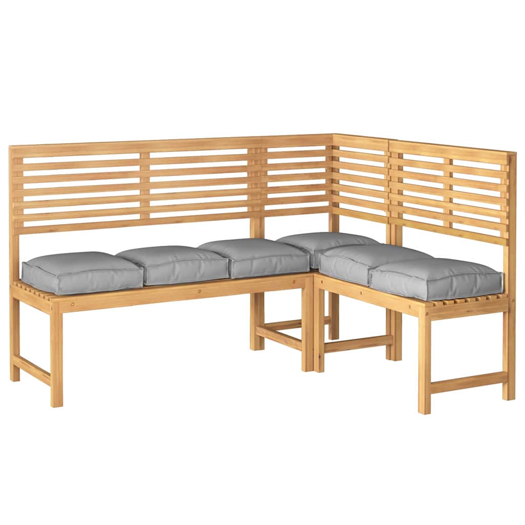 Kissen 6 pcs Grau 40 x 40 x 8 cm Oxford-Stoff