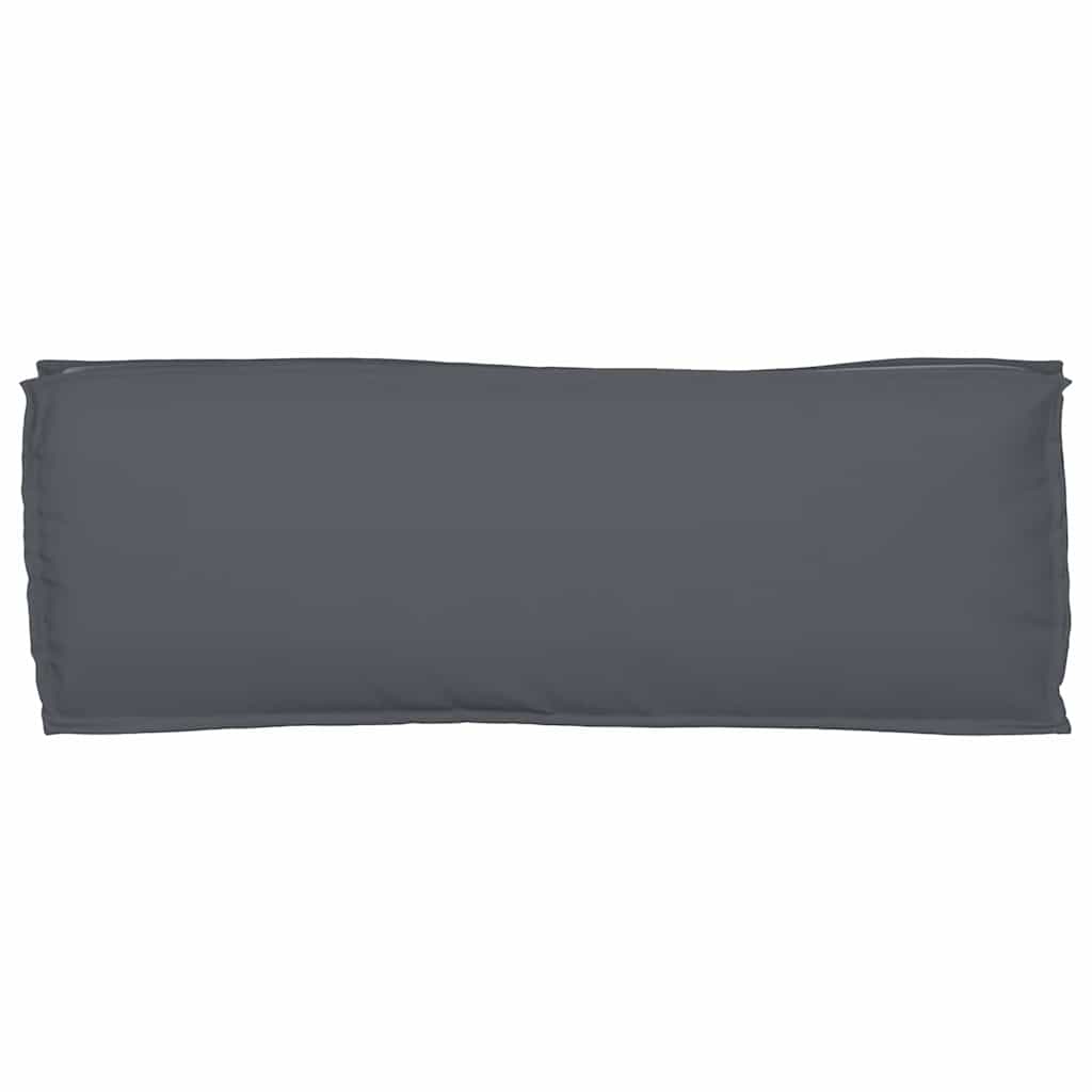 Kissen Anthrazit 110 x 40 x 8 cm Oxford-Stoff