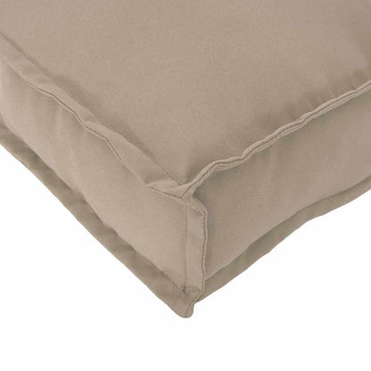 Kissen Taupe 110 x 40 x 8 cm Oxford-Stoff