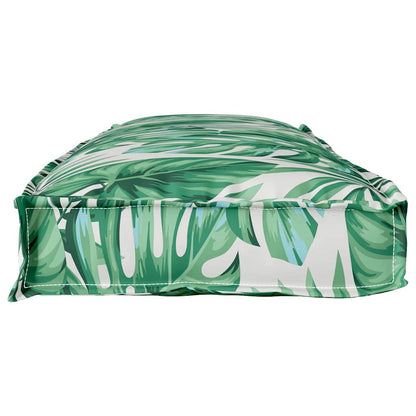 Kissen Blatt Blattmuster 110 x 40 x 8 cm Oxford-Stoff