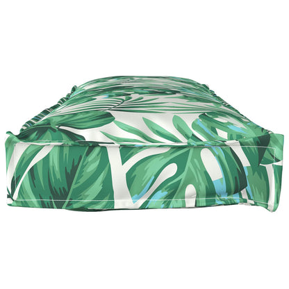 Kissen Blatt Blattmuster 120 x 40 x 8 cm Oxford-Stoff