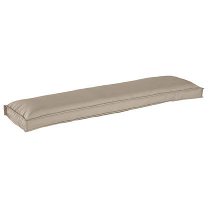 Kissen Taupe 150 x 40 x 8 cm Oxford-Stoff