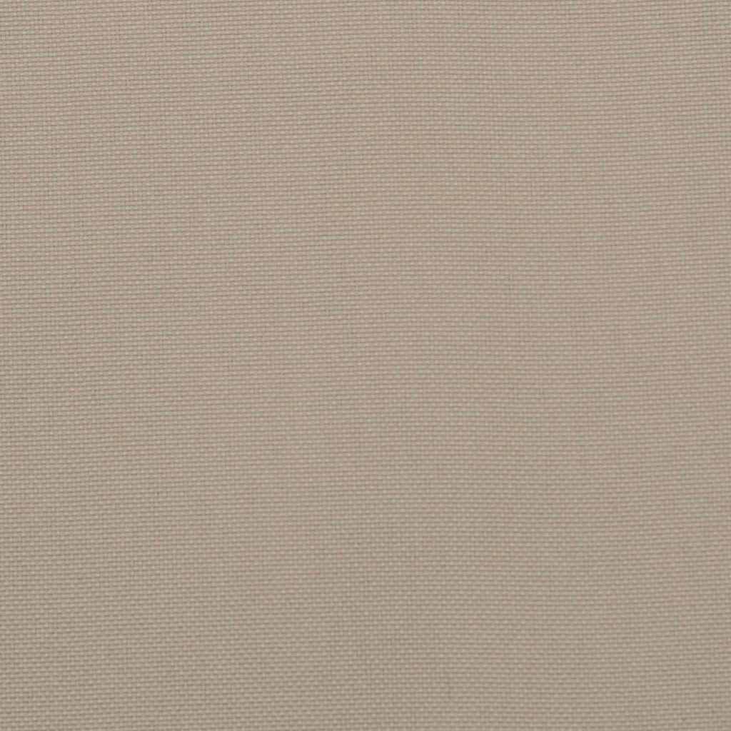 Palettenkissen Taupe 180 x 40 x 8 cm Oxford-Stoff