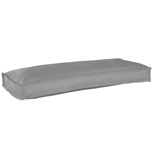 Palettenkissenset 2 pcs Grau 100 x 40 x 8 cm Oxford-Stoff