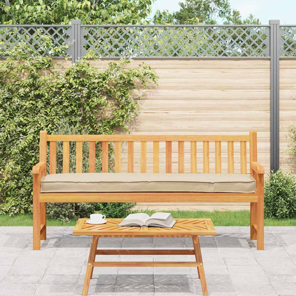 Palettenkissenset 2 pcs Beige 180 x 40 x 8 cm Oxford-Stoff