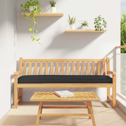 Palettenkissenset 2 pcs Schwarz 180 x 40 x 8 cm Oxford-Stoff