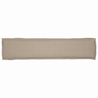 Palettenkissenset 2 pcs Taupe 180 x 40 x 8 cm Oxford-Stoff