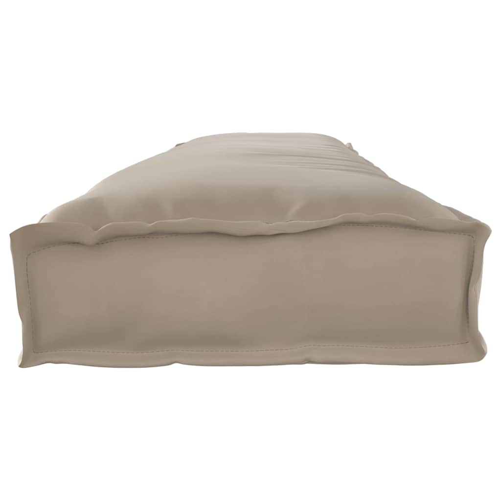 Palettenkissenset 2 pcs Taupe 200 x 40 x 8 cm Oxford-Gewebe