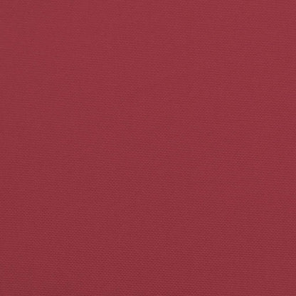 Palettenkissenset 2 pcs Weinrot 200 x 40 x 8 cm Oxford-Gewebe