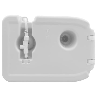 Camping-Handwaschstation Grau 50,5 x 33 x 103 cm