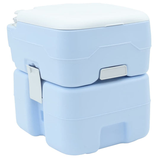 Camping-Toilette Blau 41.5 x 36.5 x 42 cm