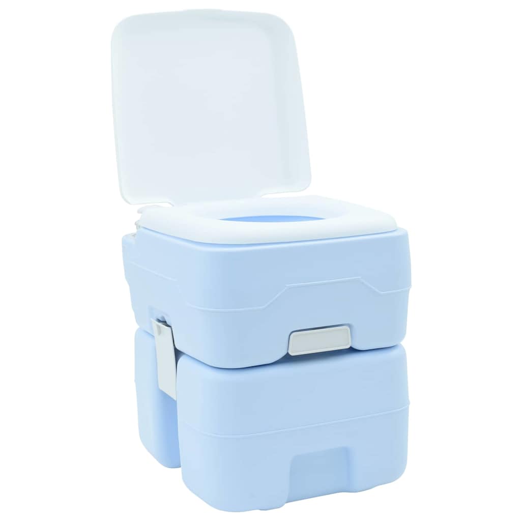 Camping-Toilette Blau 41,5 x 36,5 x 42 cm